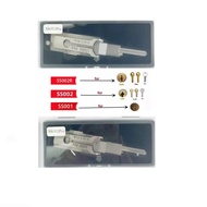 Lishi 2 in 1 สไตล์ SS001 SS002 SS002R Pro ล็อค เลือกและถอดรหัส
