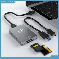 ✼ Romantic ✼  2-in-1 CFexpress Type A &SD Card Reader CF Express Card Reader Type A Adapter USB 3.2 