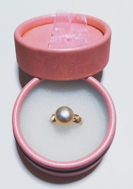 10k gold ring with pearl