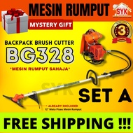 💕♦SYK Tanika/Taneka/Izuko/Bossman Backpack Brush Cutter Backpack Grass Trimmer Mesin Potong Rumput Mesin Rumput BG328