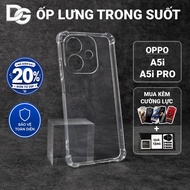 Oppo A5i, A5i Pro Dragoncase smooth transparent case | Oppo flexible phone case provides comprehensi