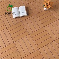 DOWNA Garden Flooring Sheets, 30x30cm Waterproof Flooring Tiles, Outdoor Artificial Corrosion Resist
