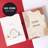 【READY STOCK】RAINBOW 160 GSM Dotted Bullet Journal