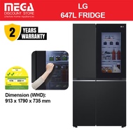 LG GS-V6473EP 647L INSTAVIEW SIDE-BY-SIDE FRIDGE | 2 Ticks | Free $50 Vouchers by LG