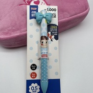 Korea Daiso Bow Ballpoint Pen 2 Color Pen