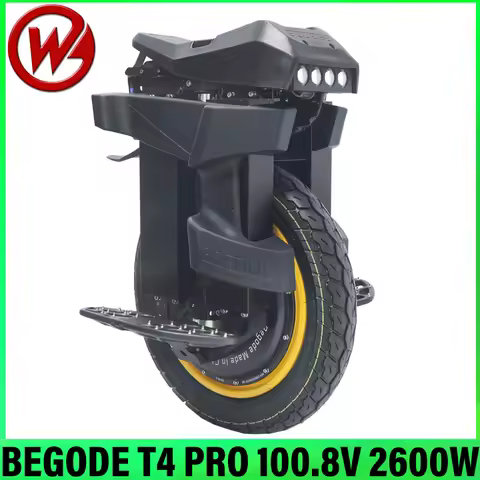 Begode T4 PRO Electric Unicycle 100.8V 1800Wh Battery 2600W C36 Motor 17 inch Street Tire High torqu