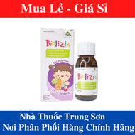 Kẽm Biolizin Kẽm zinc Lysine cho bé Kẽm cho bé biếng ăn Vitamin b6 Siro ăn ngon cho bé Tăng đề kháng