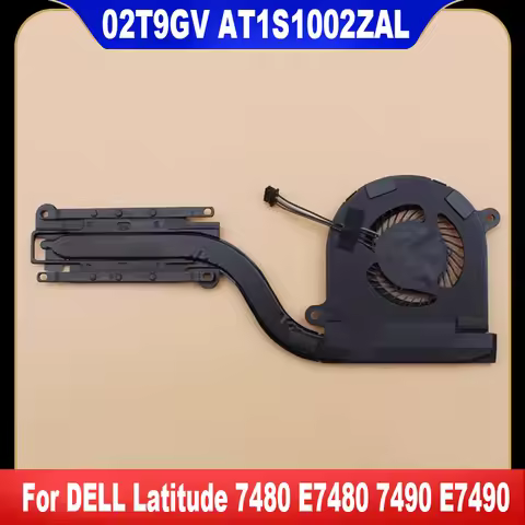 02T9GV New Original For DELL Latitude 7480 E7480 7490 E7490 Laptop Cooling Fan Cooler Fan Heatsink C