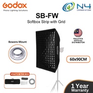 Godox 24"x 35" 60 x 90cm(SB-FW)  Honeycomb Grid Softbox soft box with Bowens Mount for Studio Strobe