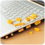 Karet penutup port laptop Universal dust plug untuk Laptop anti debu