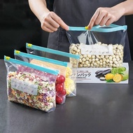 Household Food Preservation Sealed Bag Kitchen Refrigerator Freezer With Sealing Slide Lock Thickened Zipper Zipper Storage Bag