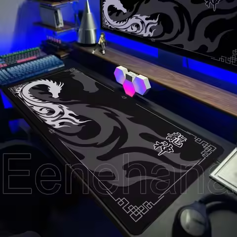 Art Innovation Japanese Dragon Large Gaming Table Pads XXL Keyboard Gamer Mouse Pad New Design Desk