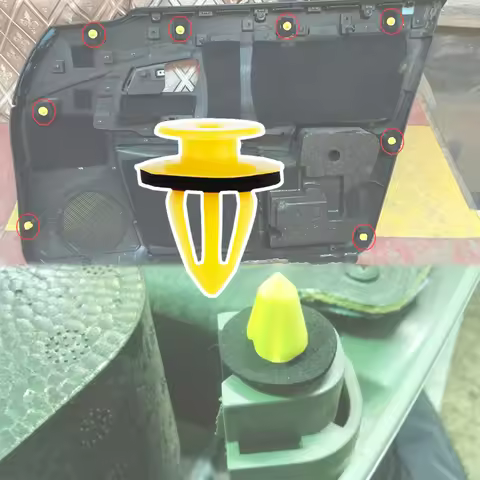 10Pcs For Ford C-MAX Focus 2 C170 C307 KA BE146 Fiesta MK4 BE91 Galaxy V191 MK3 Car Door Panel Card 