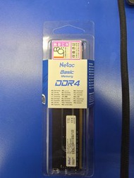 Netac DDR4 Basic Memory 記憶體 8GB