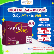 Giấy in A4 PaperOne Digital 85 gsm - Ream 500 tờ giấy in khổ A4 phù hợp với máy in laser in phun