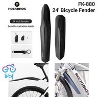 Rockbros FK-880 Bicycle Fender Slebor Front Rear Bicycle Fender