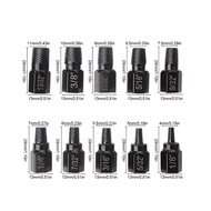 10PCS Damaged Screw Extractor Set Bolt Extractor Screw Remover Tool Set