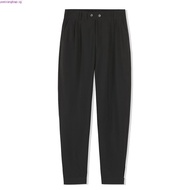 Eyouth 10167 Minimalist Tapered Pants | High Waist Pleated Casual Trousers
