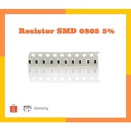 10pcs SMD Resistor 0805 5% 10K 12K 15K 16K 18K