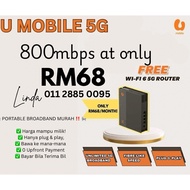 🔥 U Mobile Broadband – 5G Internet Paling Berbaloi 🔥