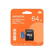 [五入組] ADATA 威剛 Premier microSDXC UHS-I (A1) 64G 記憶卡 (附轉卡)