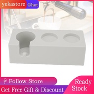 yekastore Coffee Tamper Holder  Stable Violation Station for 51mm 54mm Portafilter (Black)