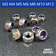 Stainless Steel A2-70 304 Nylon Lock Nut