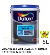 wall sealer white ( 5L ) Dulux Paint Exterior &amp; Interior Sealer 15527 / water based sealer / wall sealer primer