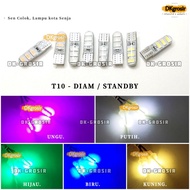 2 LED T10 Jelly Dusk Turn Signal Lights STANDBY Mode