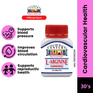 21st Century L-Arginine 1000mg - 30's