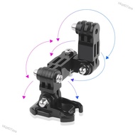 t4ipt07zos For GoPro hero6/5/4 Motorcycle Helmet Chin Bracket Turntable Button Mount Action Cam Acce