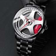 SVJ watch men's te37 wheel hub stereo brake hollowed out meisters1 racing car modified black technol