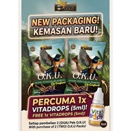 Makanan Burung Premium Gold O.K.U Dedak Penggalak Burung Bird Food 300g 7 in 1 Asli Vitamin Burung