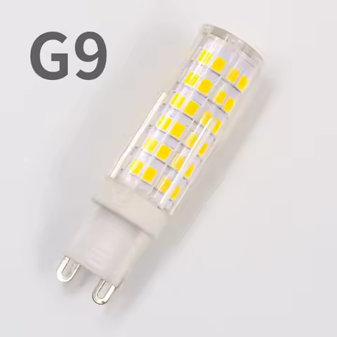 No Flicker Dimmable Ceramic LED G4 Light G9 Led Lamp 220V AC DC 12V LED G9 Bulb 3W 5W 7W 9W 12W 15W 