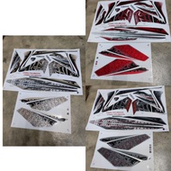 Stiker sticker body stripe cover set (2) yamaha fz150i fz 150i fz 150 i fz150 i