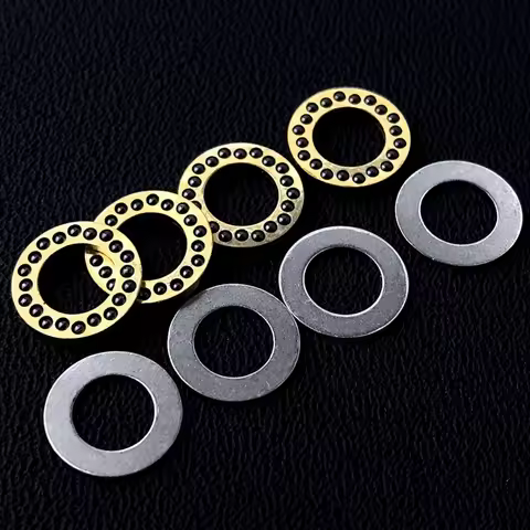 CNC Brass Ceramic Ball Material Fold Knife Accessories Cage Bearings For Rick Hinderer XM18 Eklipse