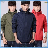 COMOTO Unisex Jacket Windproof Jacket Motor (S-5XL) Waterproof Breathable Thin Sportswear Windbreake