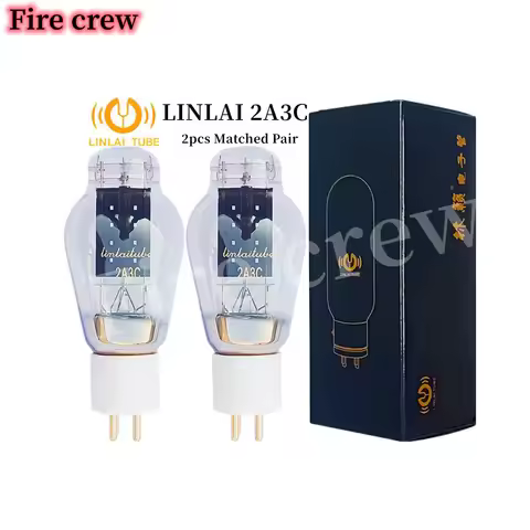 Fire Crew LINLAI 2A3C 2A3 Vacuum Tube Replaces 2A3B E-2A3 2A3-T 2A3-TII WE2A3 HIFI Audio Valve Elect