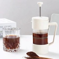 【品菲特PINFIS】玻璃法式濾壓壺 -350ml (經典白)