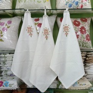 Hand Towel 50*50 cm Handmade Beautiful Flower Embroidery