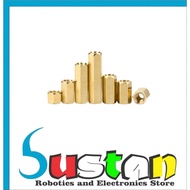 BRASS SPACER FF M2X6 HEXAGONAL SCREW M2 HIGH 6MM 6 MM 0.6CM 0.6 CM