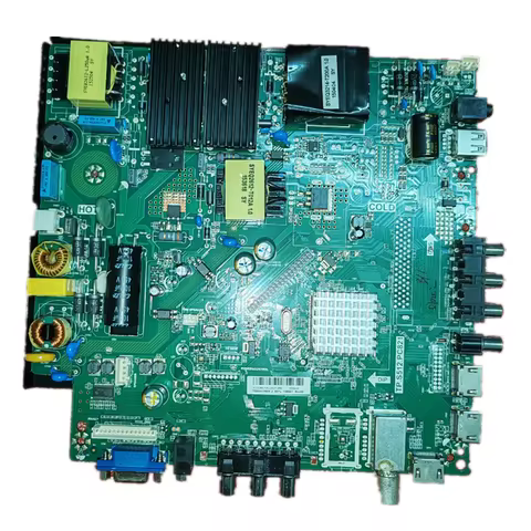 TP.S512.PC821 Three in one TV motherboard for 1920X1080 Dexp F48B7000V Panel LCS480HN07 WORKING GOOD