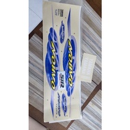 Yamaha nouvo at115 sticker stripe emblem original