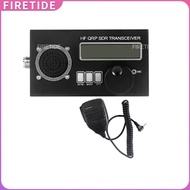 2025 USDX USDR HF QRP SDR Transceiver SSB/CW Transceiver 8-Band DSP SDR + Microphone + Battery + Cha