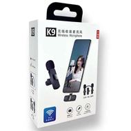 K9 Wireless Dual Microphone for iPhone and Android