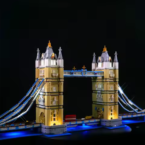 LED Light For LEGO Creator 10214 Tower Bridge Lamp Building Bricks Christmas gift (Not Include Block