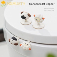 MXMUSTY Cartoon Toilet Lid Lifter, Self-Adhesive Anti-dirty Toilet Lifting Device, Creative Non-slip Animal Shape Cartoon Animals Toilet Bowl Lifter Water Closet