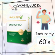 Nutrixgold Energipro wIth Vitamin B Complex Zinc Selenium Yeast Beta Glucan 60's