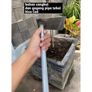 3 mm thick garden hoe, original, non-stick, small hoe, super sharp hoe, small gardening hoe
