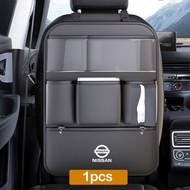 Car Seat Back Protector Cover PU Leather Auto Car Seat Cover Anti Kick Mat Pad Suitable For Nissan J